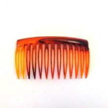 Pack of Five Small Tortoishell Split Tooth Hair Comb